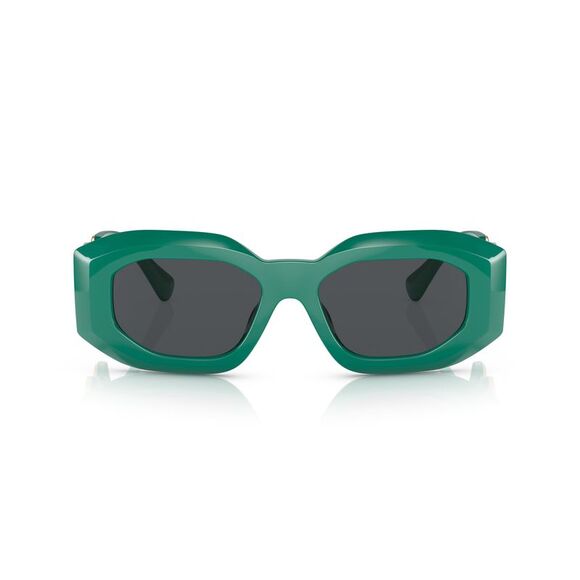 Versace 0VE4425U 53687 Full Rim Turquoise Rectangle Sunglasses